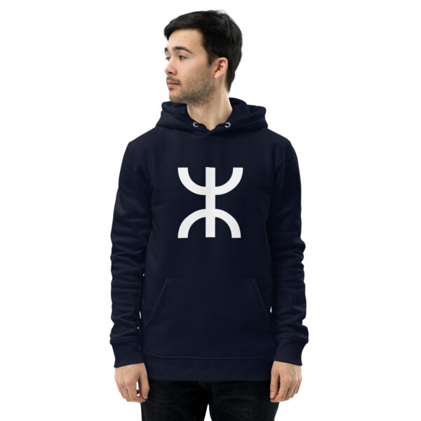 Yaz ⵣ Eco Hoodie - Black – Image 3