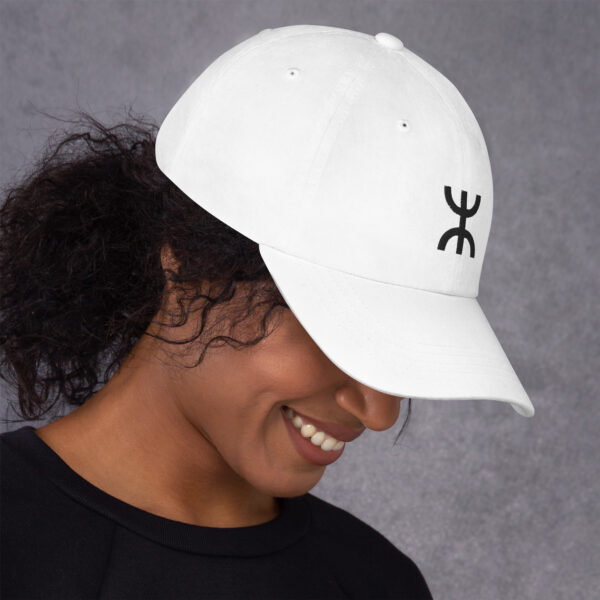 Yaz ⵣ Dad Hat – white - Image 3