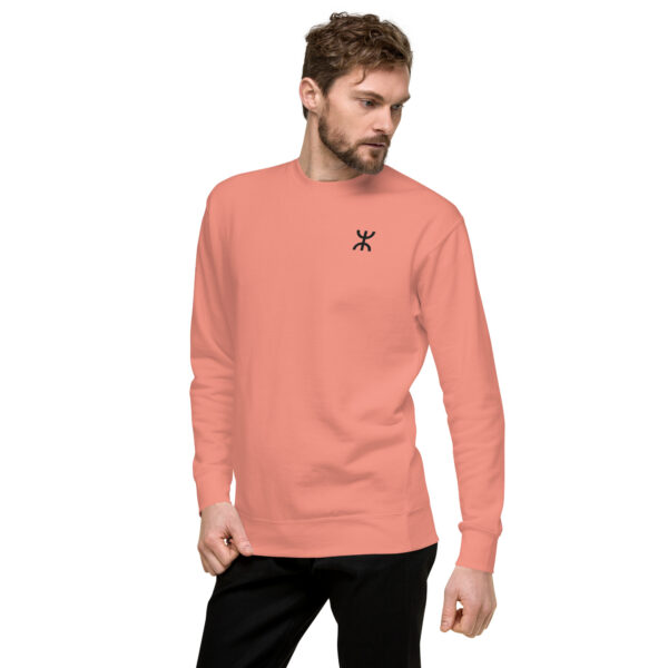 Yaz ⵣ Premium Sweatshirt – Dusty Rose - Image 5