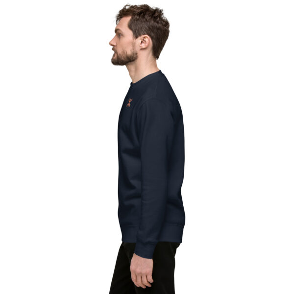 Yaz ⵣ Premium Sweatshirt – Navy - Image 3